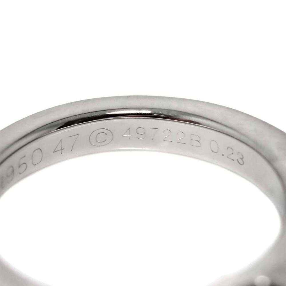 CARTIER Silver Diamond Ring - Picture 4 of 10